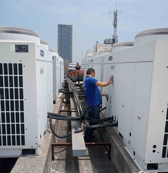 兴安盟中央空调制热和不制冷系统维修方法